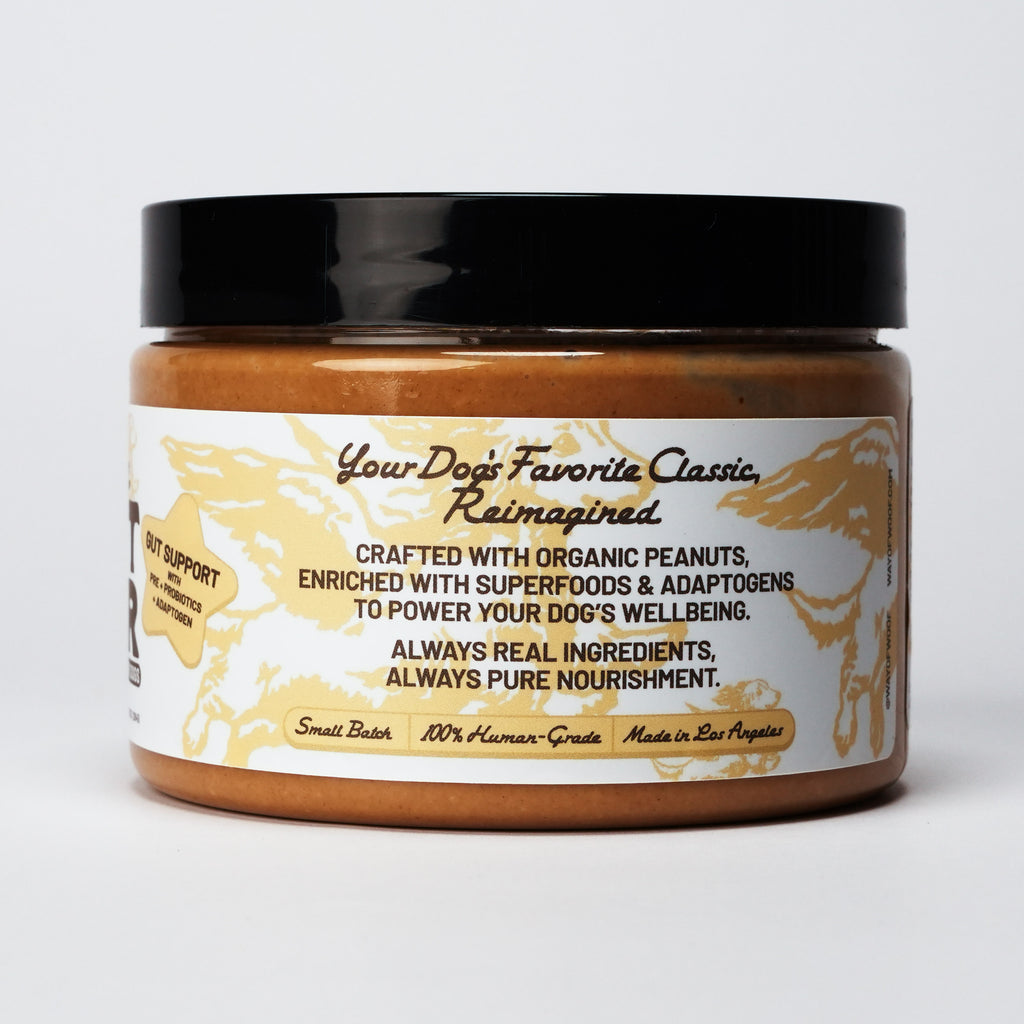 Dogs Love Peanut Butter · Probiotic Gut Support