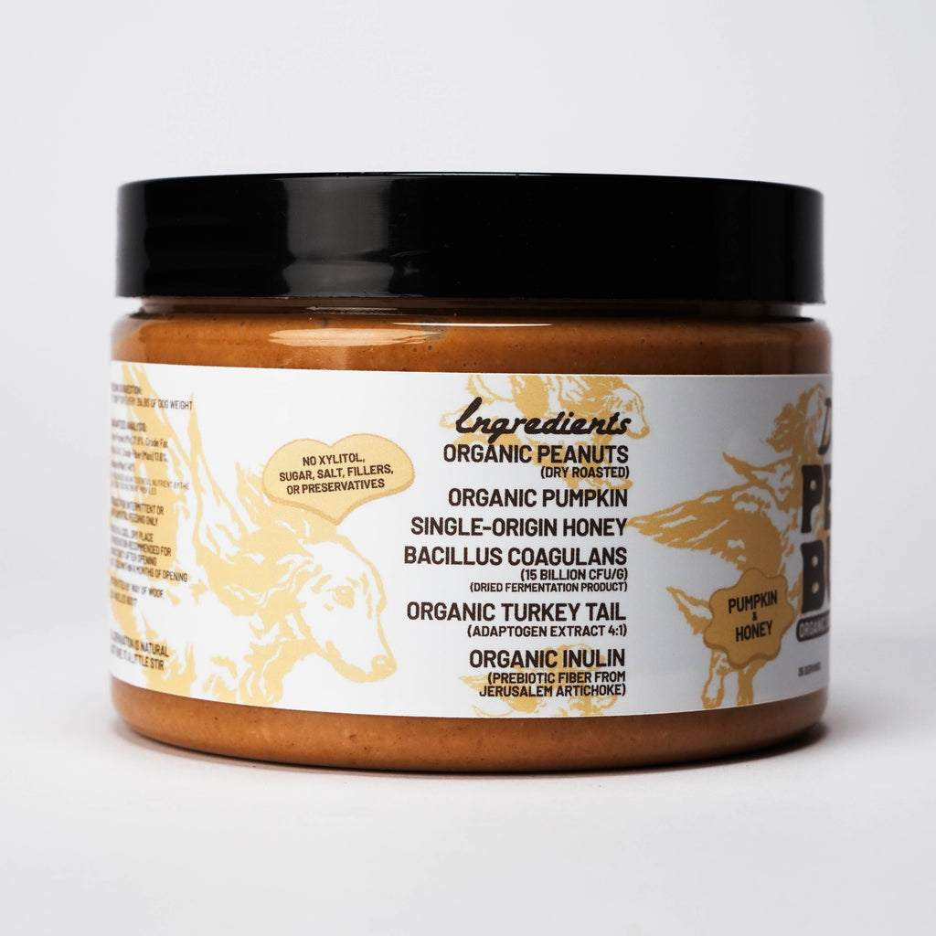 Dogs Love Peanut Butter · Probiotic Gut Support